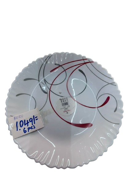 Signature boro dinner plate