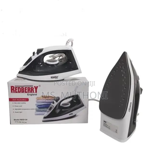 Redberry steam iron 1600w