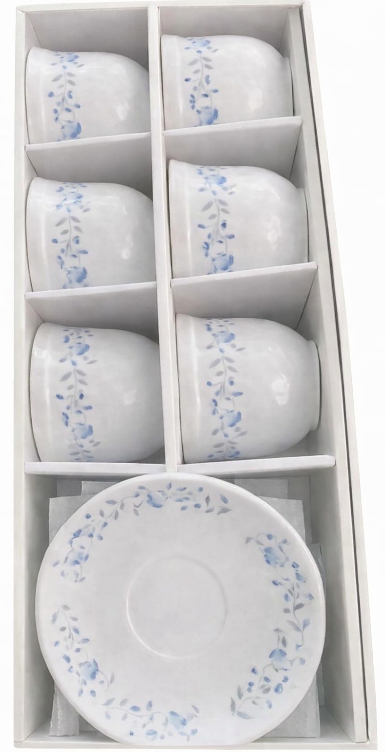 Diva Cup Saucer Blue Mystique Set