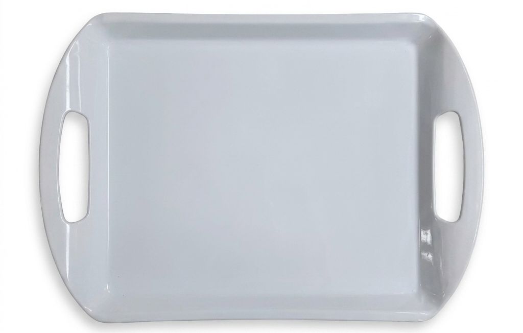 Oasis Rectangular Melamine Tray with Handles - 15