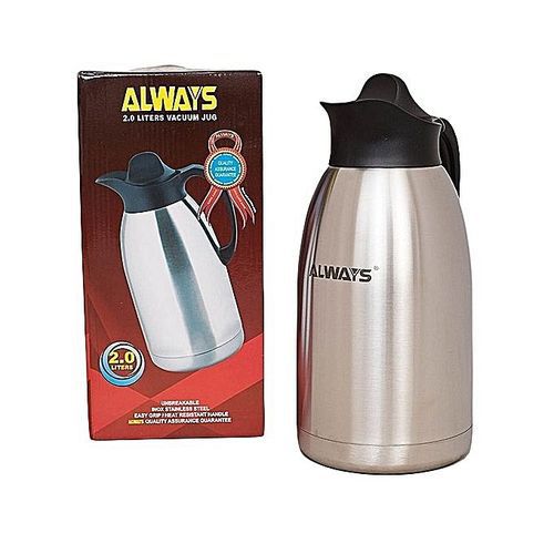 Uken Always Stainless Steel Flask - 2L (UAL2L)