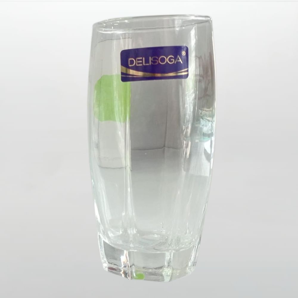 Delisonga Glass 365ml 6pc Lotus (Js31014)