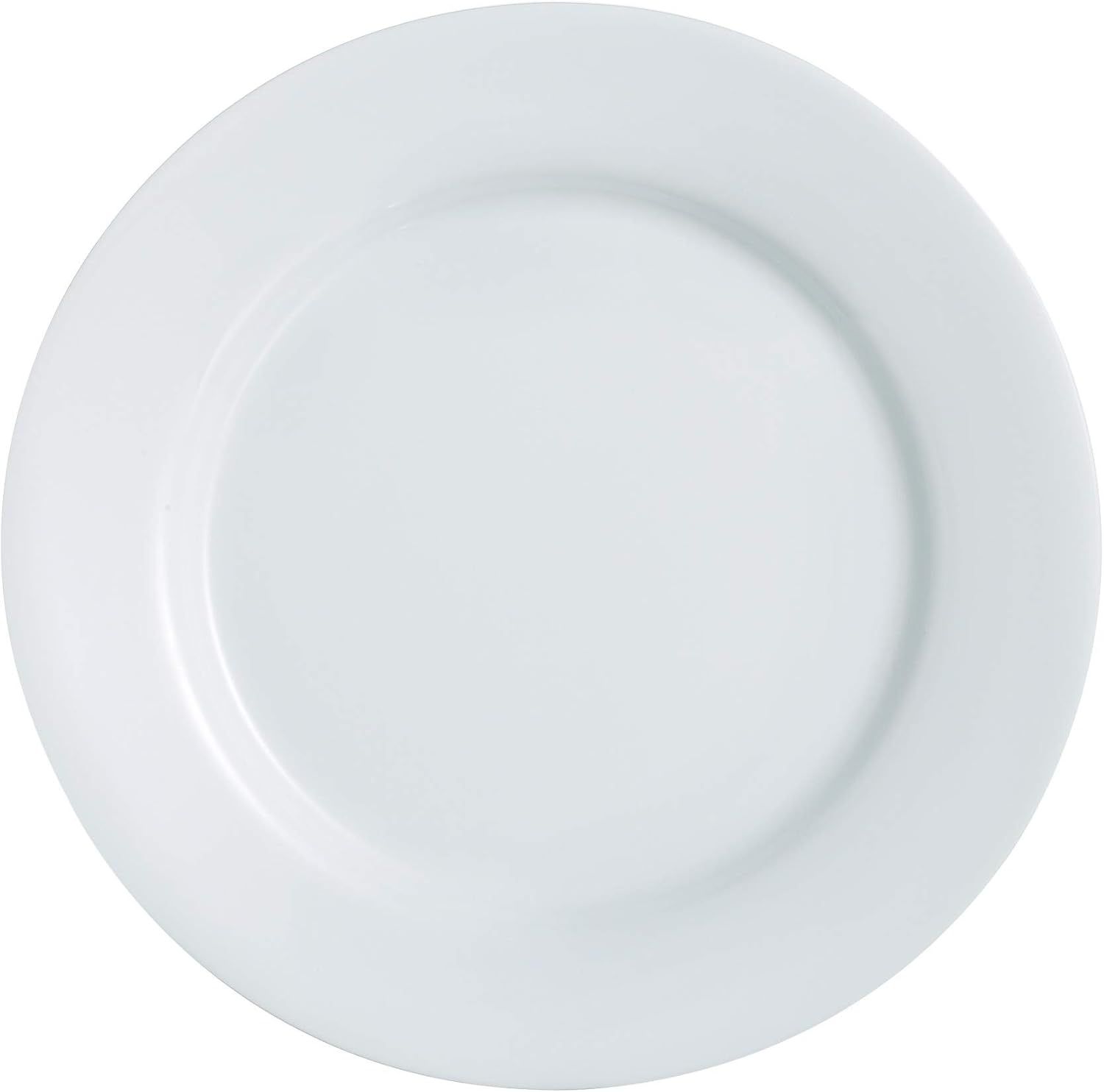 Luminarc Everyday White Dinner Plate Set - 25CM, 6 Pieces (Q1930)