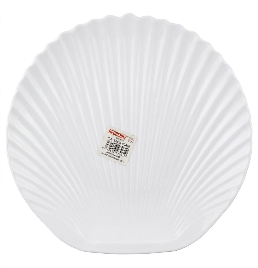 Redberry Shell Dinner Plate Set - 10