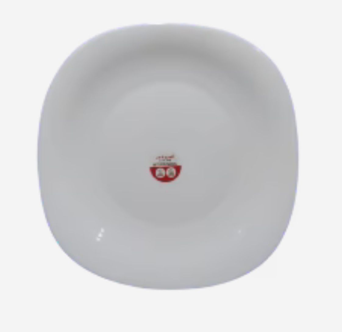 Diva White Soup Plate Set - 6 Pieces (SPSQW)