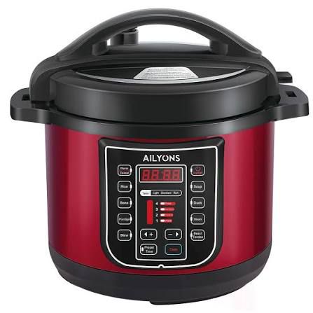 Ailyons 6lt Electric Pressure Cooker Epc6a1