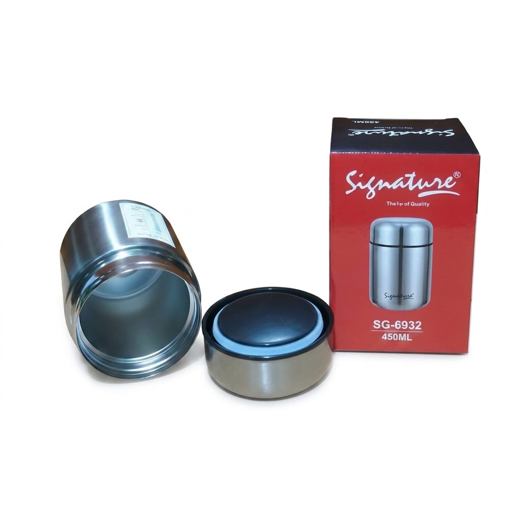 Signature  S/S Food Flask 450ml 210076 Sg6932