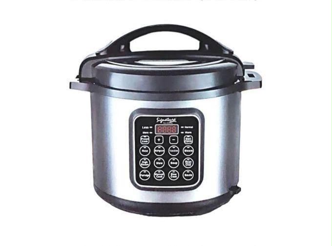 Signature Electric Preesure Cooker 8lt Smart Sgybw80c2