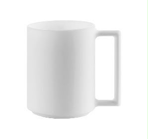 Luminarc A La Bonne White Mugs - 38cl, 6 Pieces (Q8644)