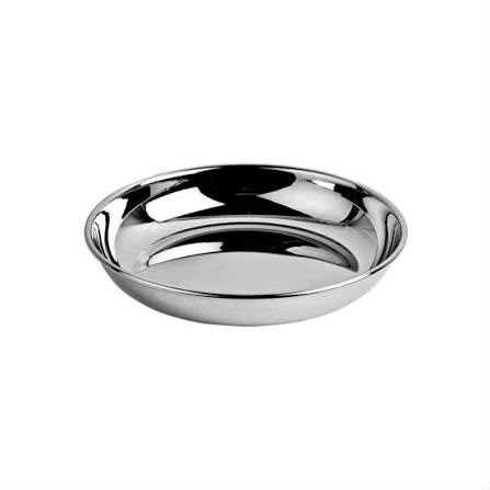 Hp24 R/B S/S Halwa Plate 24