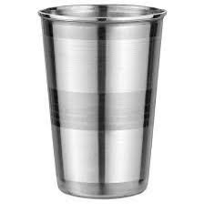 Redberry Stainless Steel Heavy Glass - 10cm (RBSSG1)