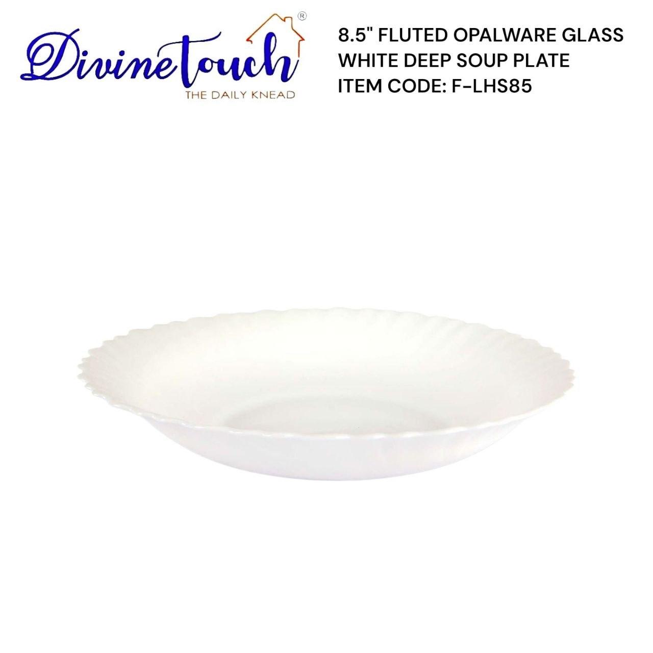 Store Some Feston White Soup Plate 8.5inch Flhsp85