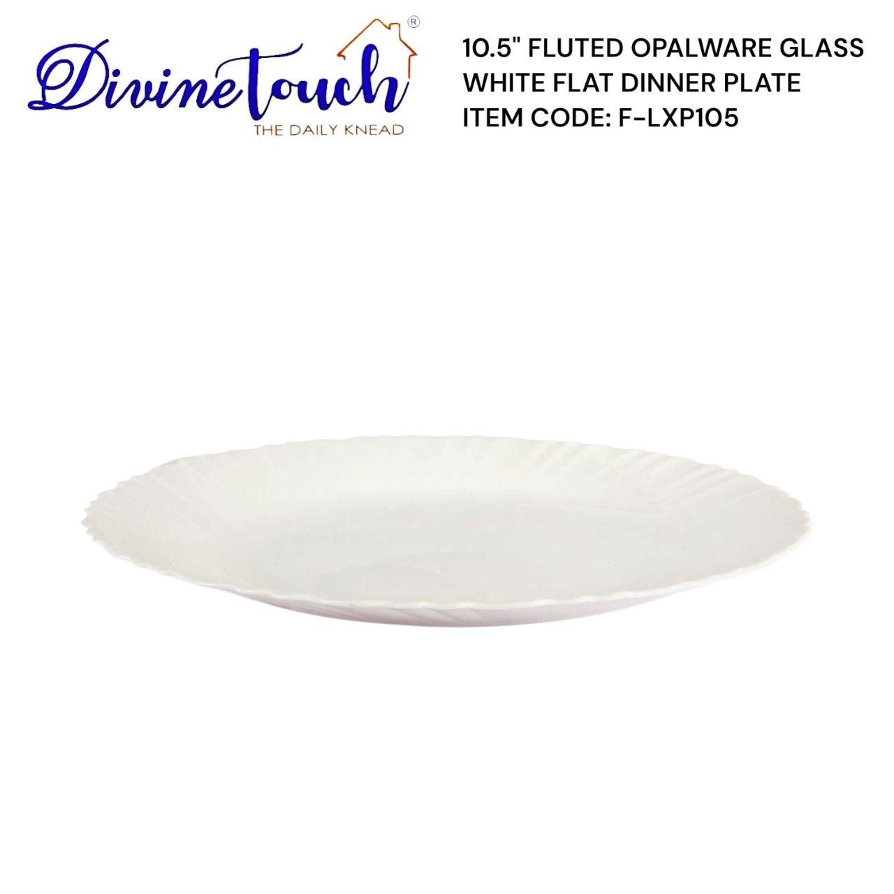 Store Some Feston White Dinner Plate 10.5inch Flxp105
