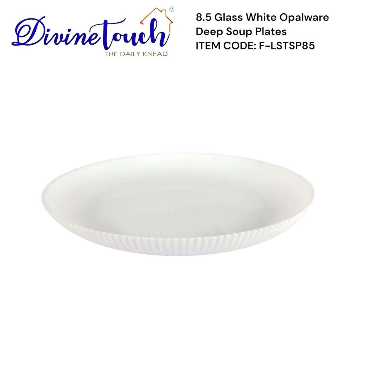 Store Some White Soup Plate 8.5inch Flstsp85