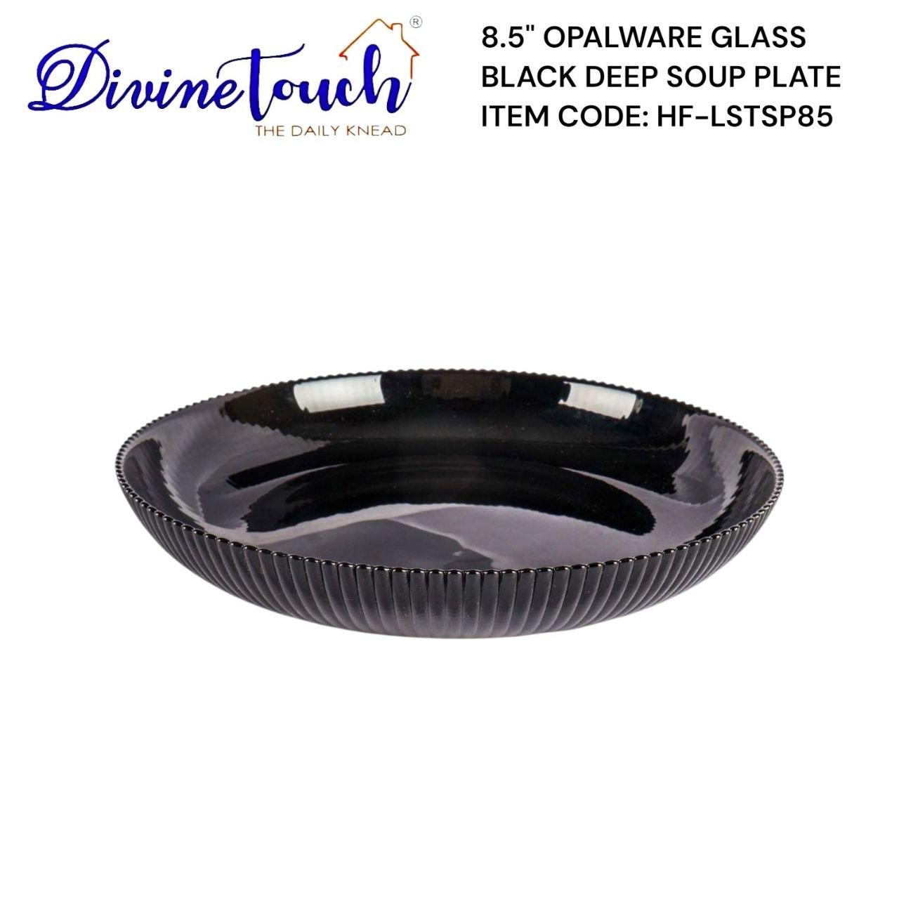 Store Some Black Soup Plate 8.5inch Hflstsp85
