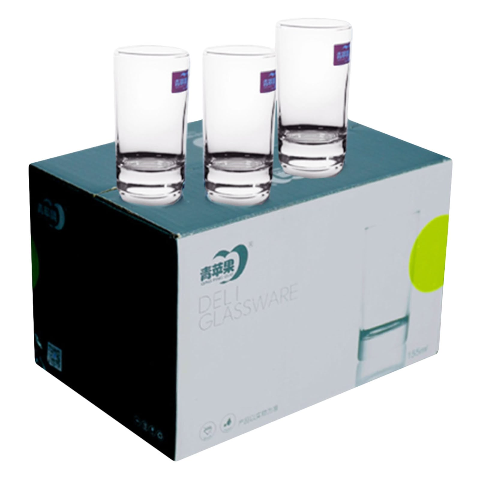 Deli Juice Glass 155ml 6pc 333450 Es1007