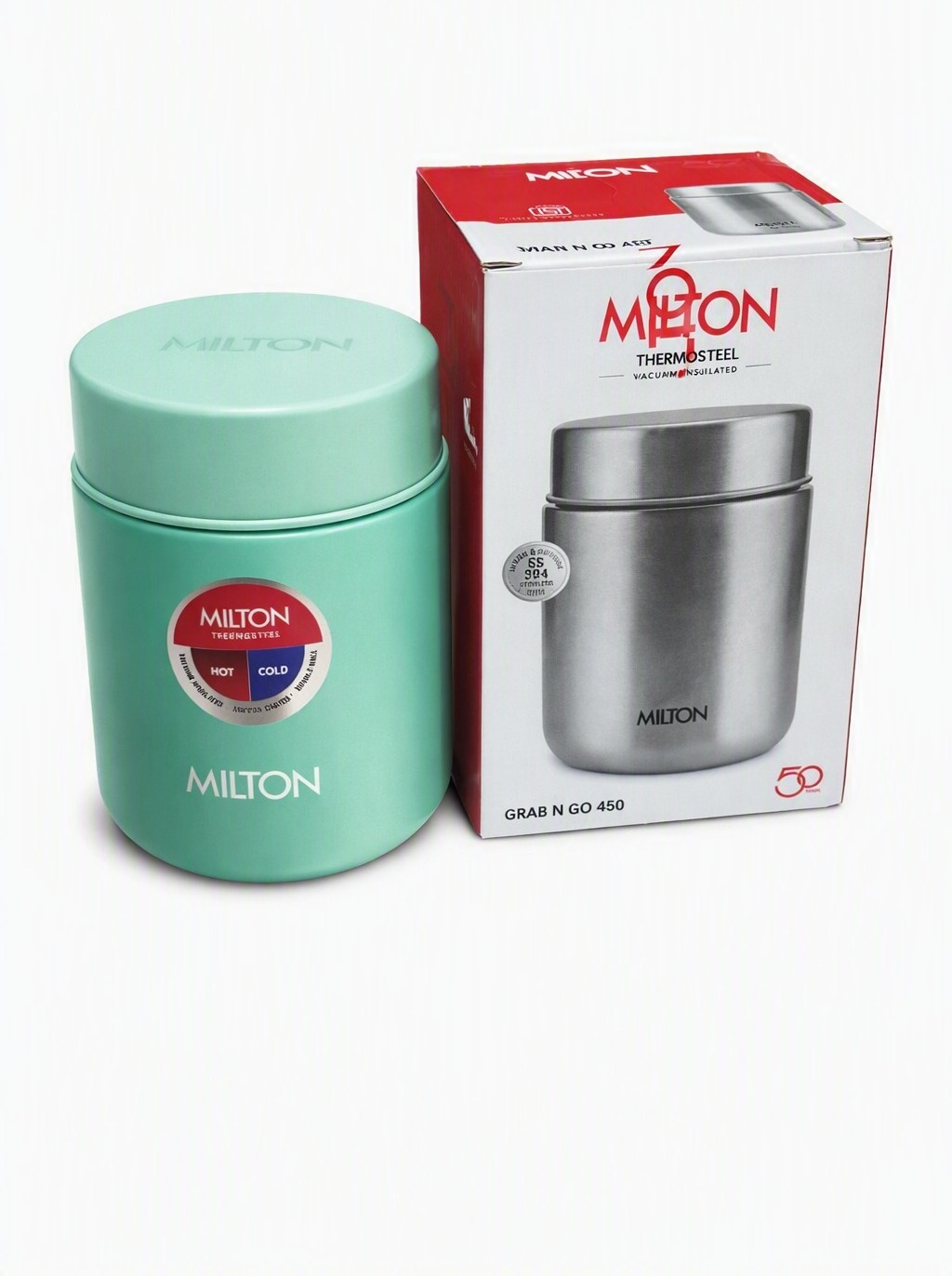 Milton Food Flask Grab N Go 450ml Gng450