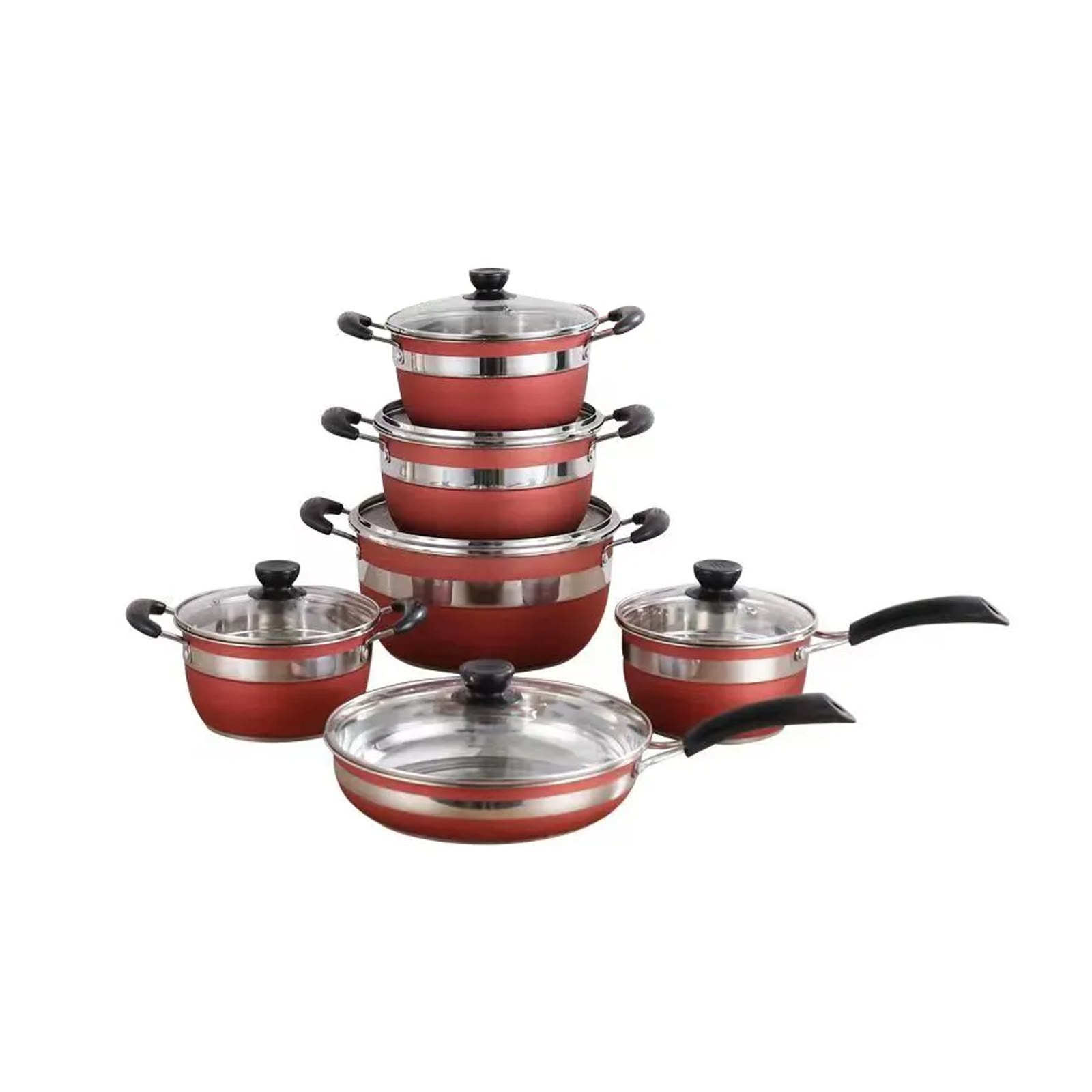 Wei Er Li Stanless Steel Cookware 6pc