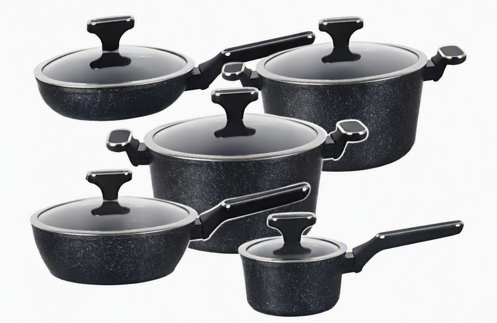 Edenberg Non-Stick Cookware Set - 10 Pieces (EB12917)